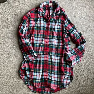 NEW Plaid Sleepshirt